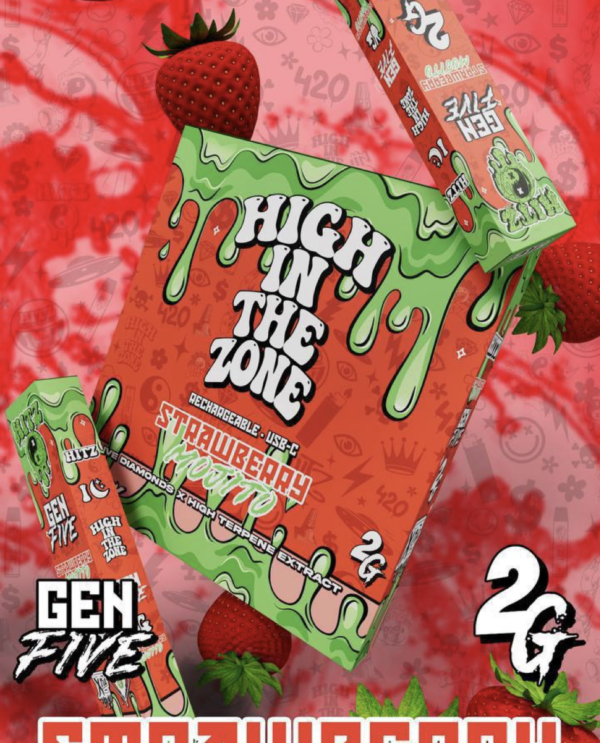 Hitz Strawberry Mojito Disposable